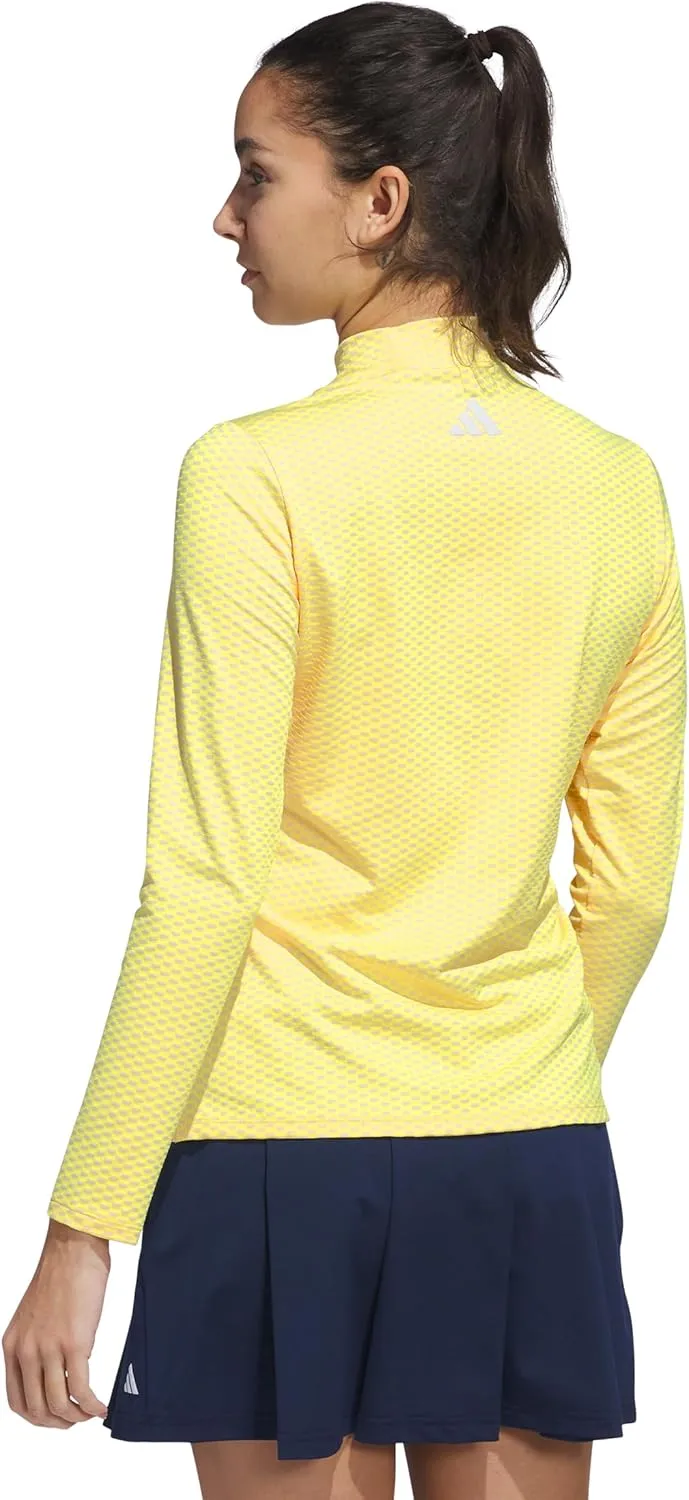 adidas Women's Beyond Two Tone Mesh Long Sleeve Shirt