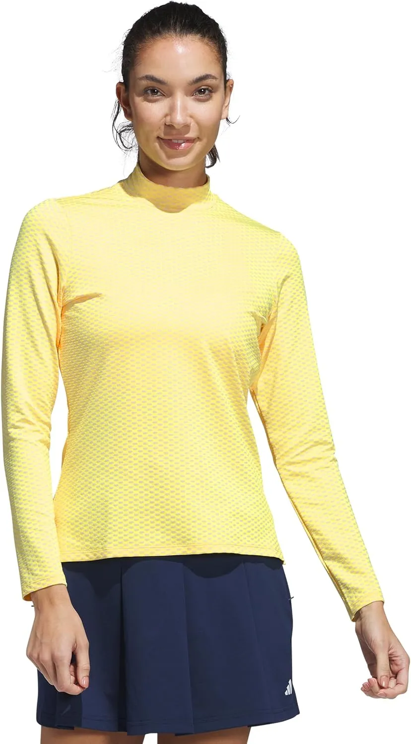 adidas Women's Beyond Two Tone Mesh Long Sleeve Shirt