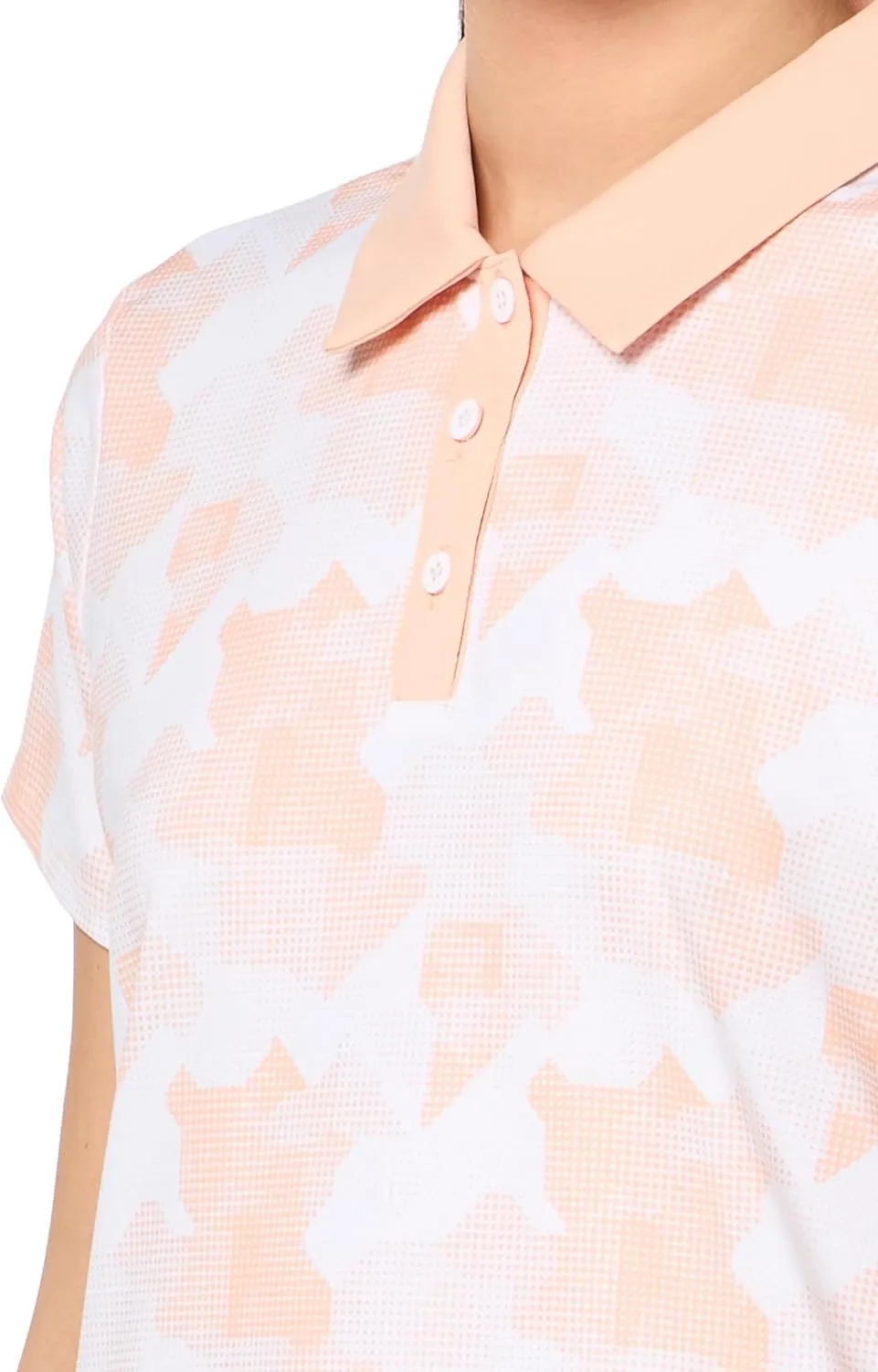 adidas Women's Ultimate365 Printed Polo Shirt