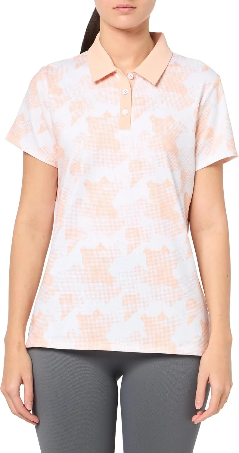 adidas Women's Ultimate365 Printed Polo Shirt