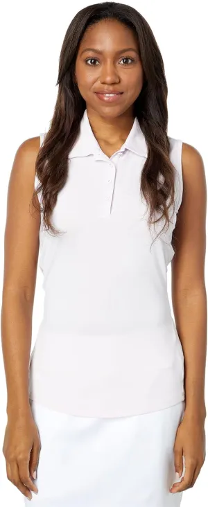 adidas Women's Ultimate365 Sleeveless Golf Polo Shirt
