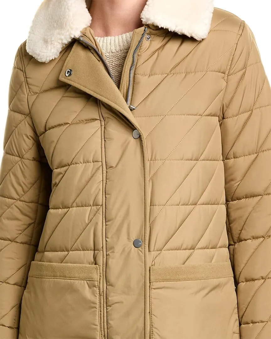 Andrew Marc Women's Maxine Long Quilted Puffer Coat