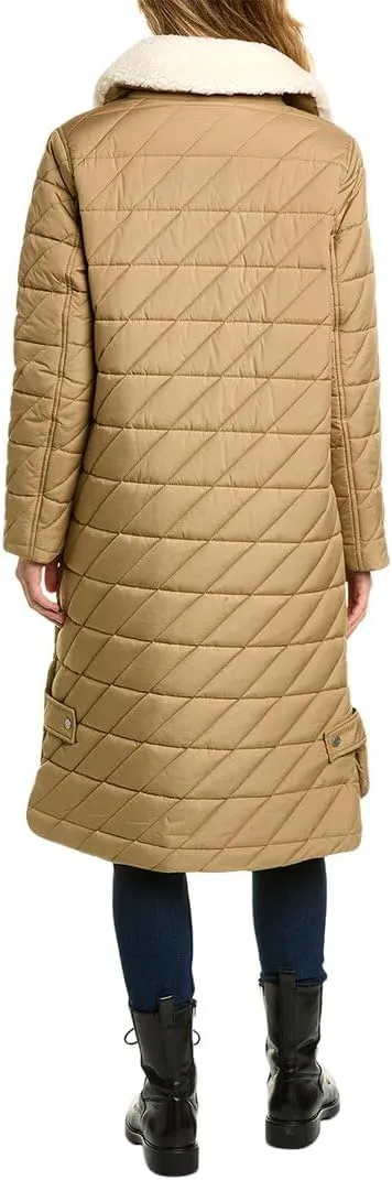 Andrew Marc Women's Maxine Long Quilted Puffer Coat