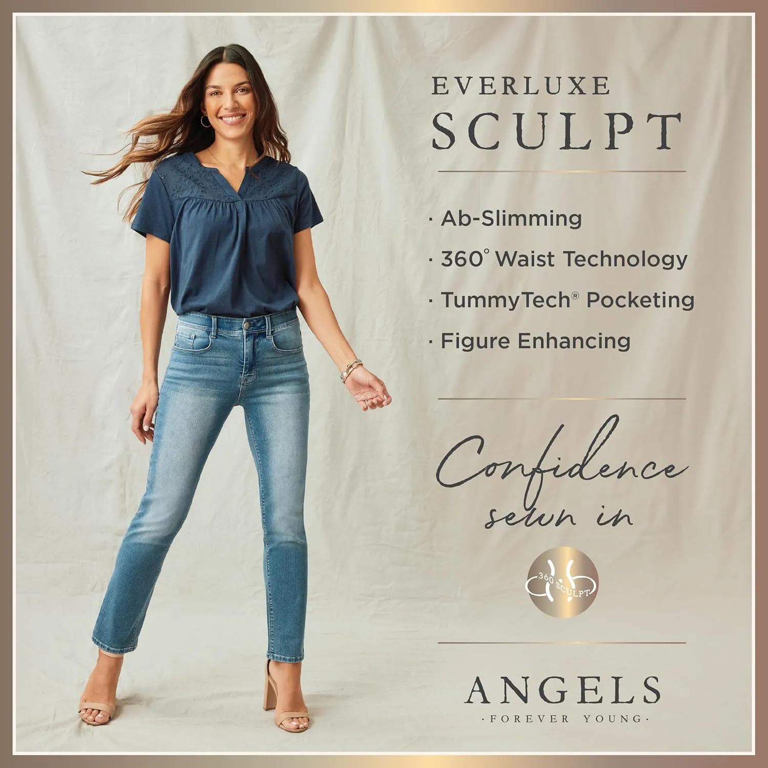 Angels Forever Young Women's Relaxed Signature Shorts