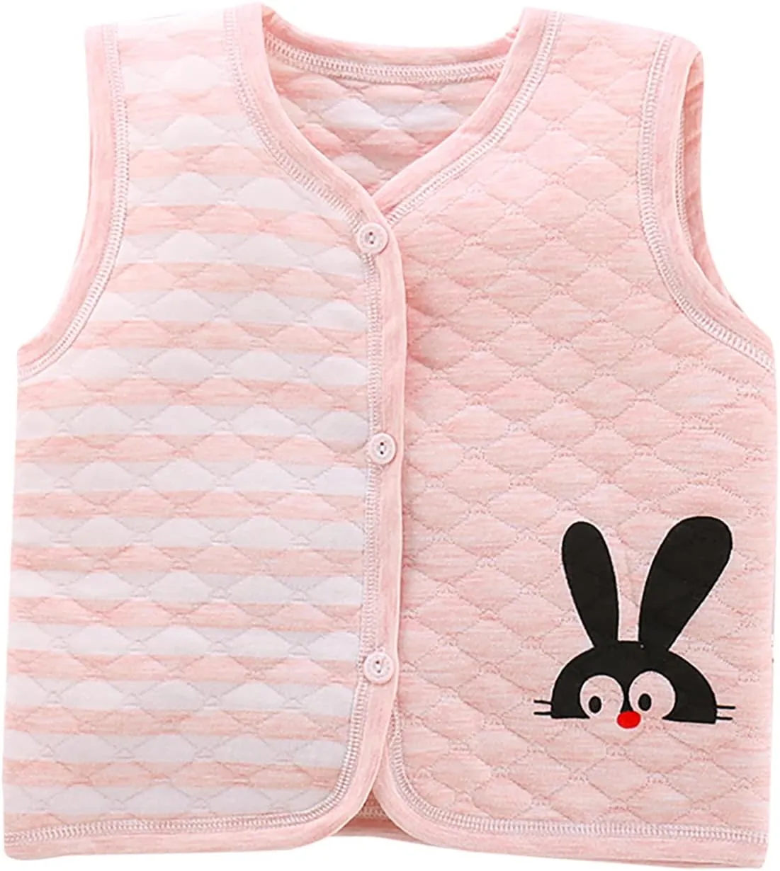 Baby Toddler Cotton Vests Infant Sleeveless Padded Waistcoat Winter Warm Outwear
