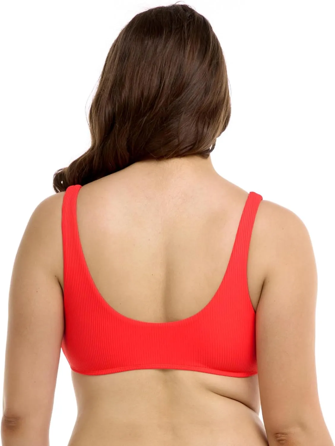 Body Glove Women's Kate Crop Bikini Top Swimsuit with Front Tie