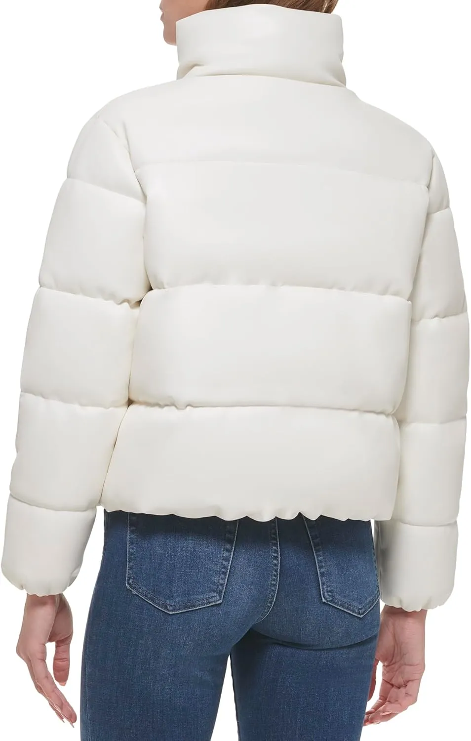 Calvin Klein Women's Cropped Puffer Jacket