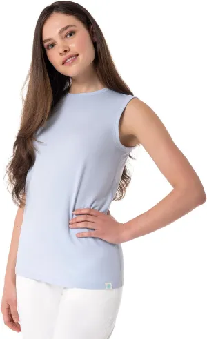 Coolibar UPF 50  Women's LumaLeo High Neck Tank Top - Sun Protective