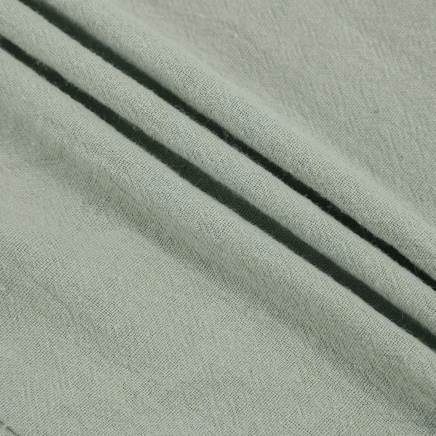Cotton Linen Pants Women 2024 Casual Summer Capri Pants Slit Cropped Comfy Baggy Trousers Lightweight with Pockets