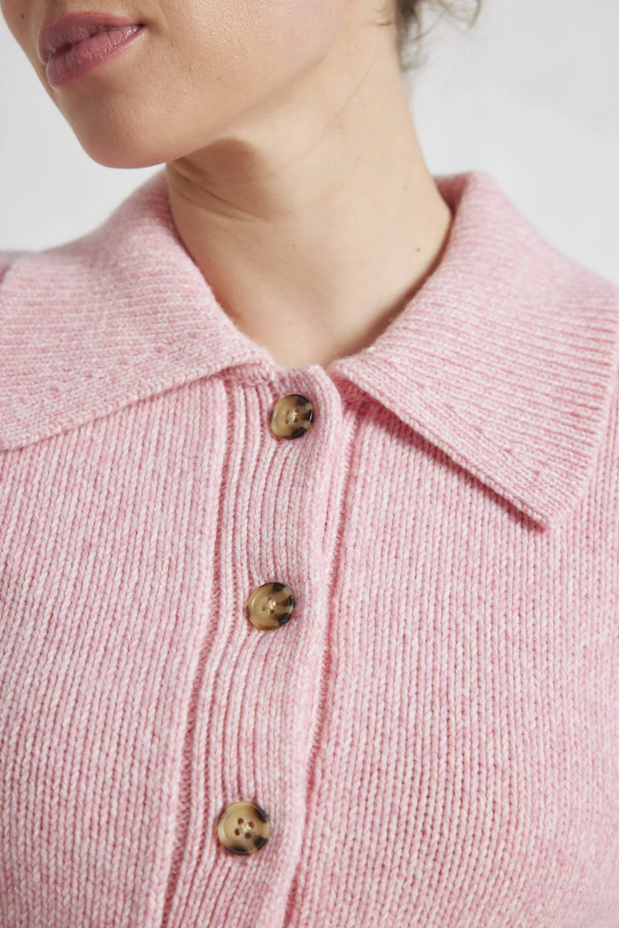 Dana Top in Tickled Pink Marle