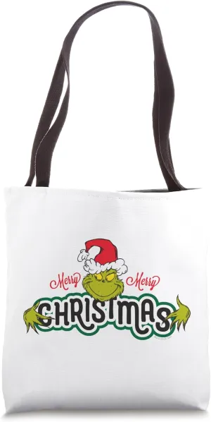 Dr. Seuss Grinch Hugs Christmas T-shirt Tote Bag