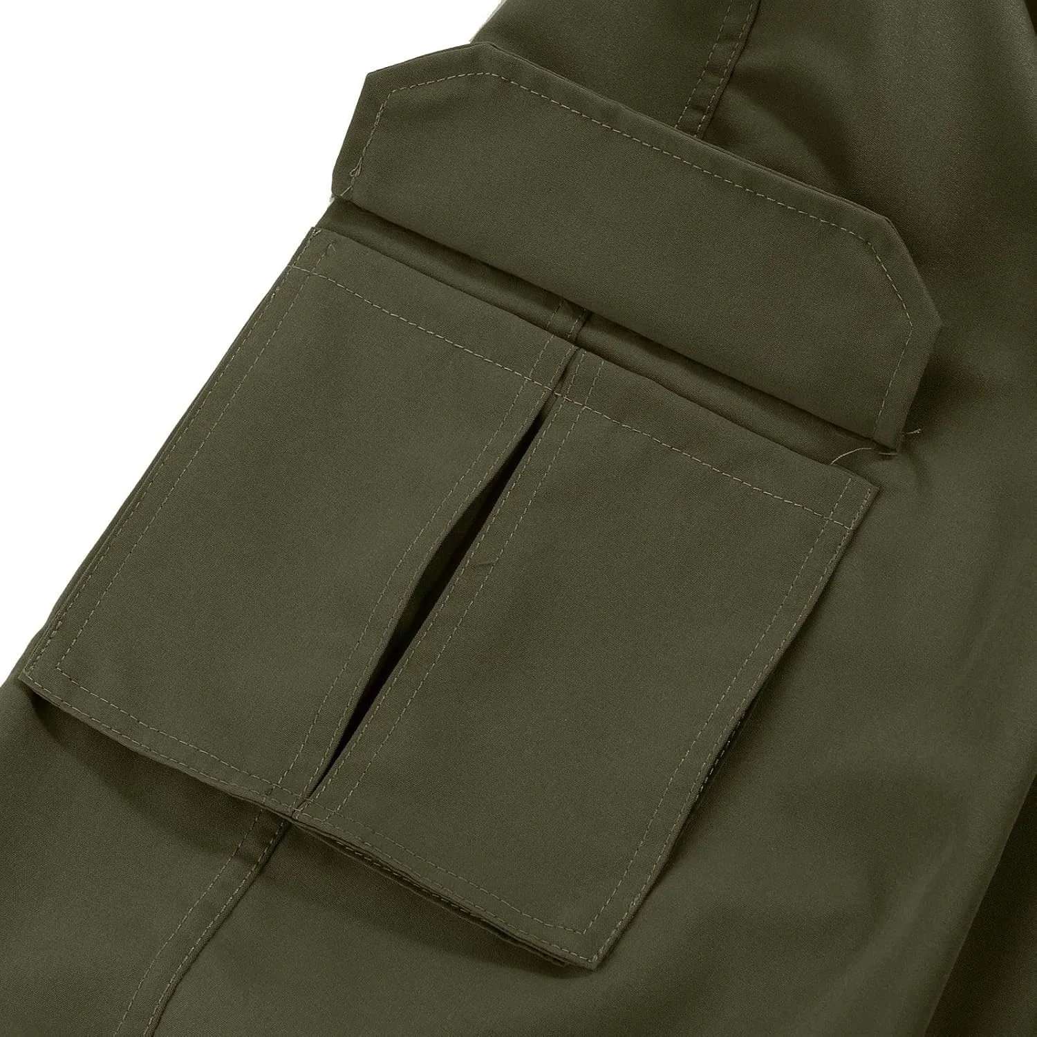 DuDubaby Men's Sports Casual Jogging Trousers Lightweight Hiking Work Pants Outdoor Pant