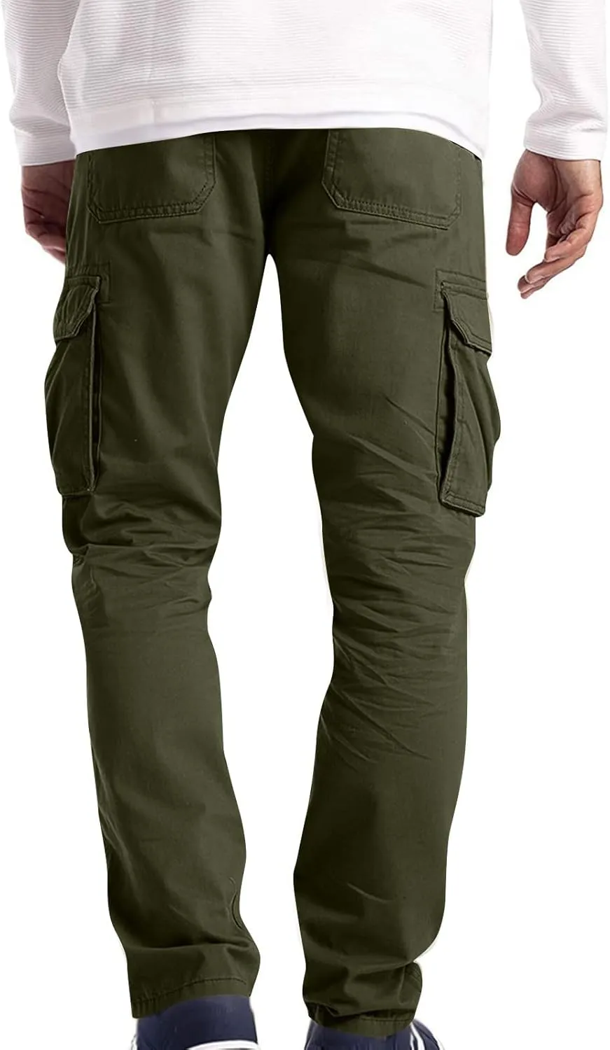 DuDubaby Men's Sports Casual Jogging Trousers Lightweight Hiking Work Pants Outdoor Pant