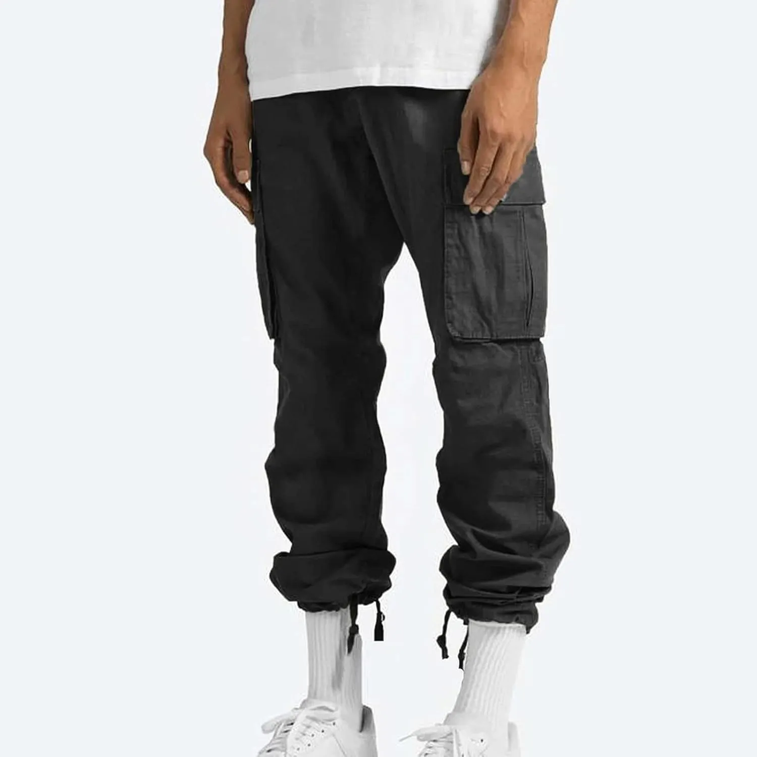 DuDubaby Men's Sports Casual Jogging Trousers Lightweight Hiking Work Pants Outdoor Pant