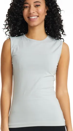 ESTEEZ Women's Tank Top Base Layering Camisole Fitted Sleeveless T-Shirt