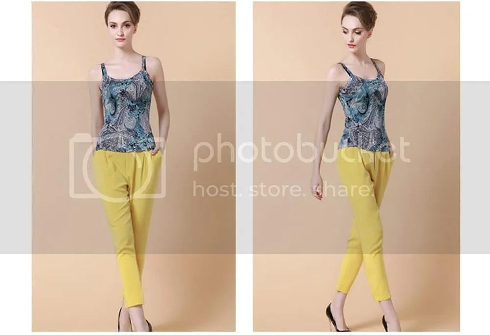 Forever Angel Women's Basic Solid 100% Silk Camisole Cami Tank Top