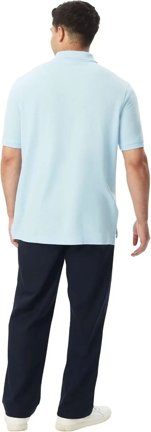 French Toast Men's Short Sleeve Pique Polo T-Shirt
