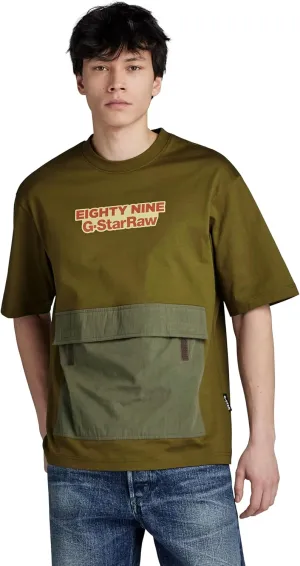 G-STAR Men's Boxy Oversized Short Sleeve T-Shirt