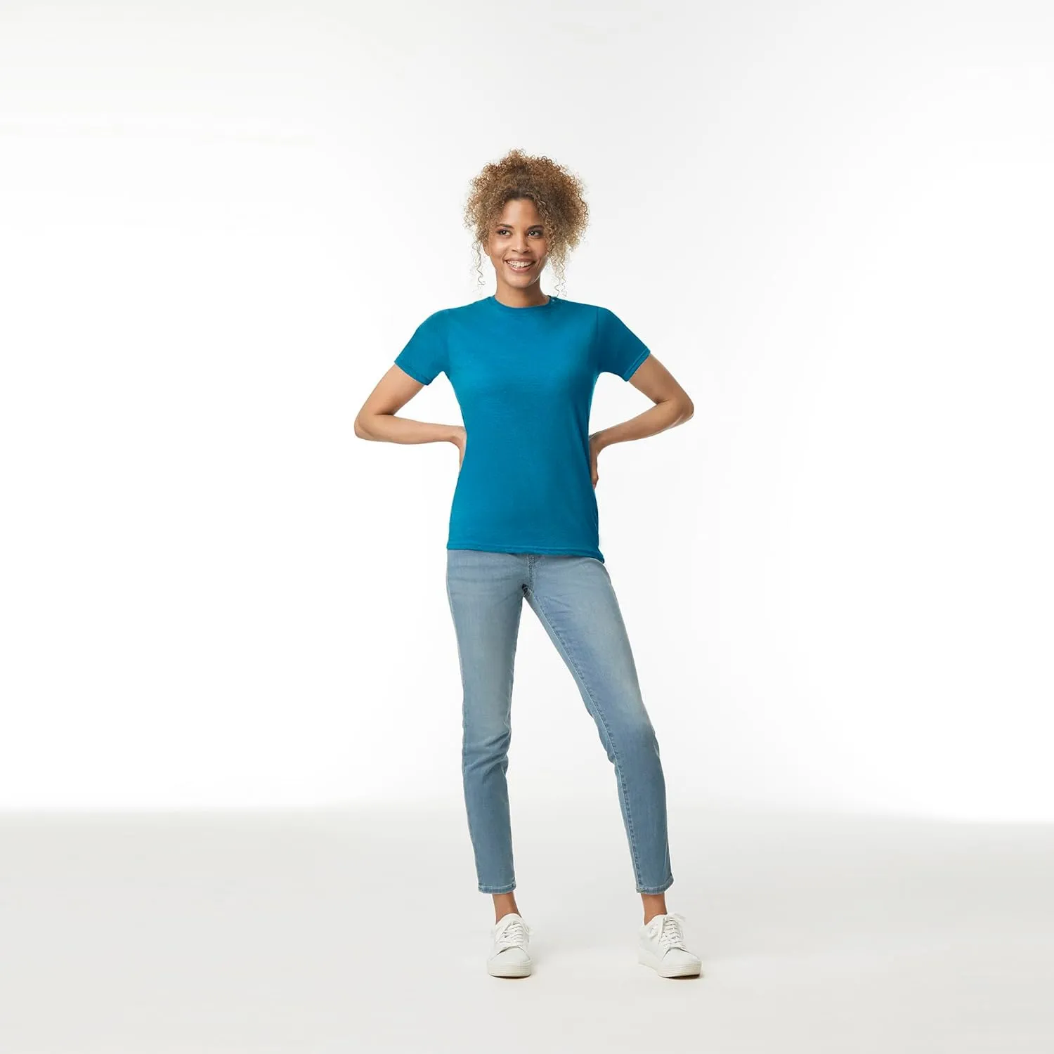 Gildan Women's Softstyle Cotton T-Shirt, Style G64000l, Multipack