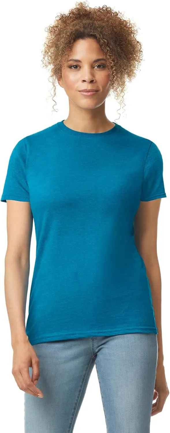Gildan Women's Softstyle Cotton T-Shirt, Style G64000l, Multipack