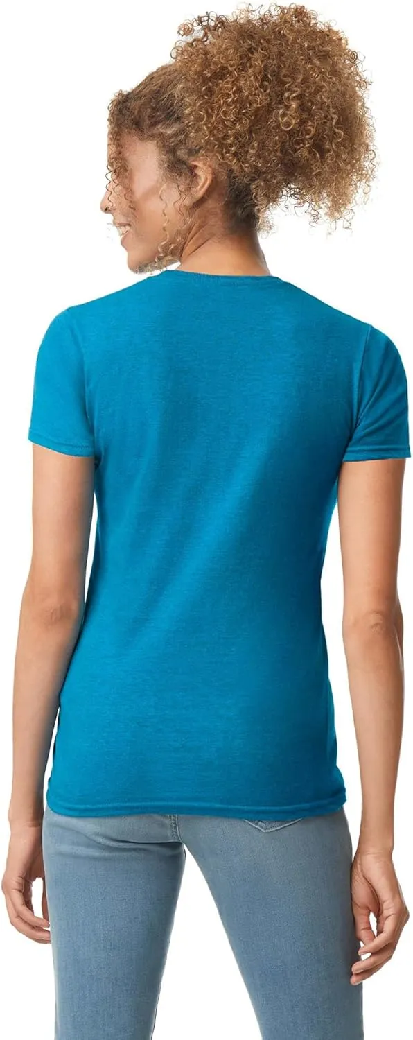 Gildan Women's Softstyle Cotton T-Shirt, Style G64000l, Multipack