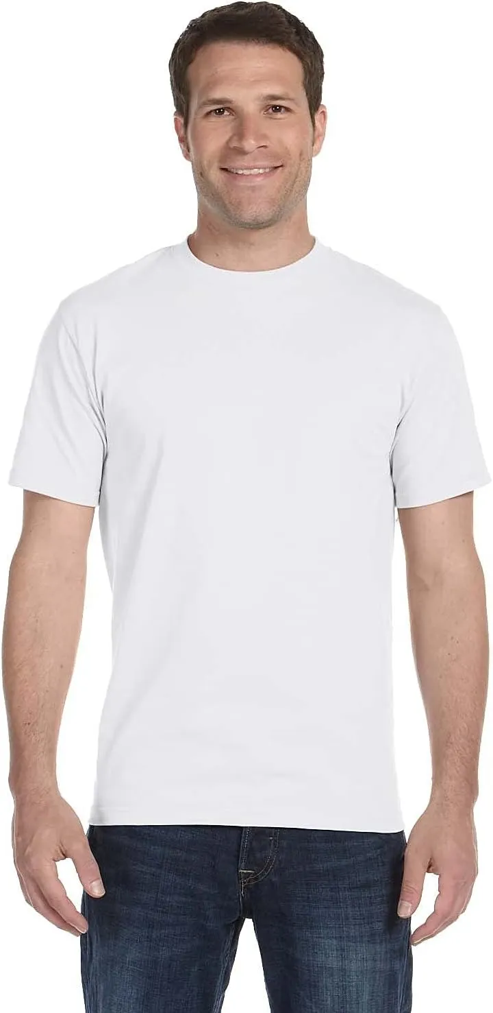 Hanes Men's Essentials Short Sleeve T-Shirt 8 Pack