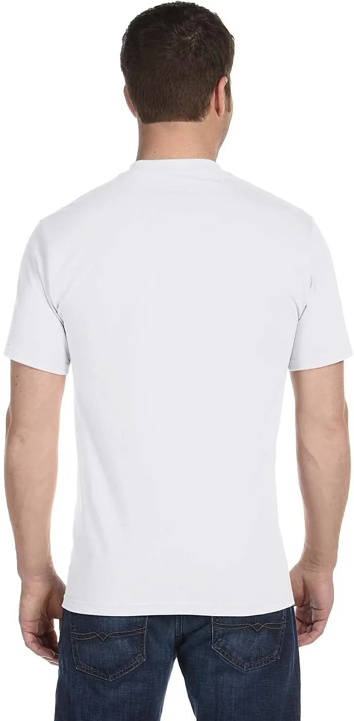 Hanes Men's Essentials Short Sleeve T-Shirt 8 Pack