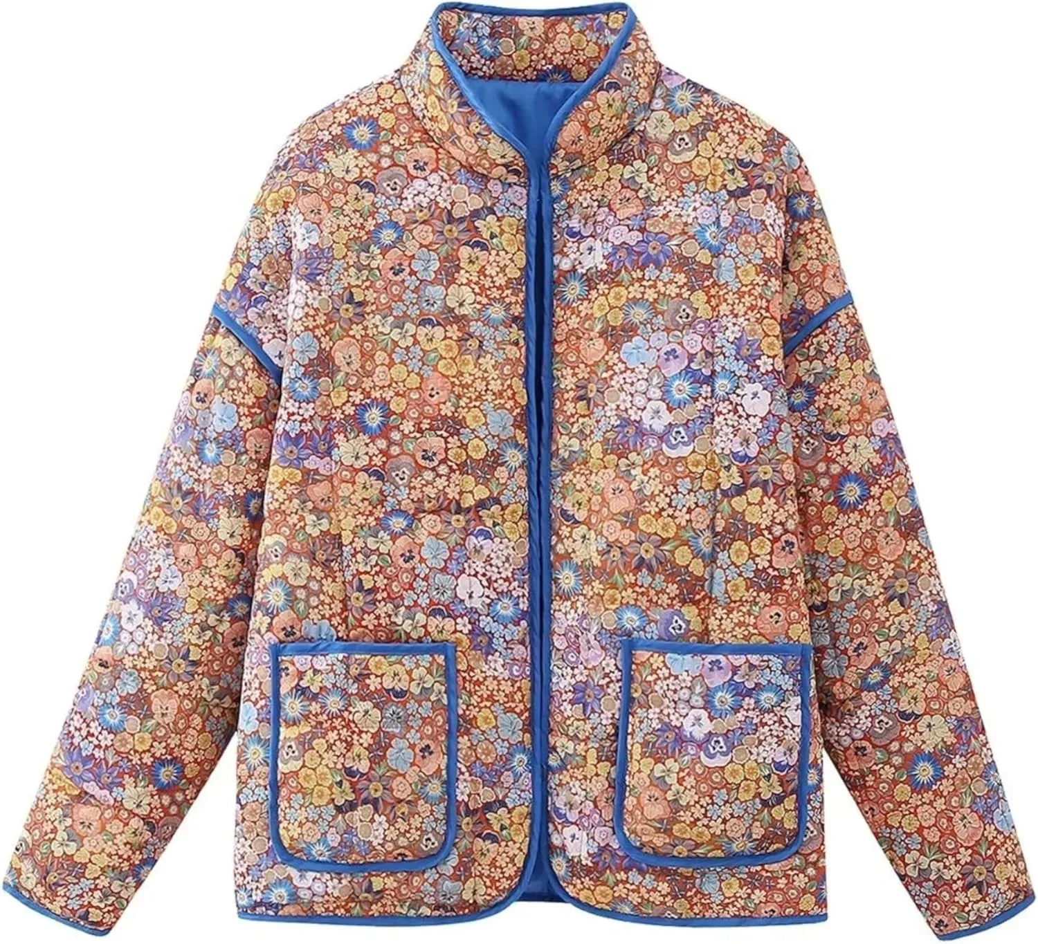 HangNiFang Women's Oversized Quilted Pullover Puffer Jacket with Hood Winter Coat with Pockets