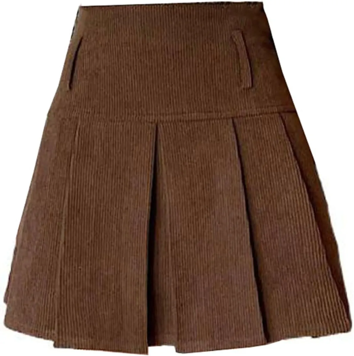 High-Waisted Denim Skirt for Women, Autumn Winter Vintage Feel