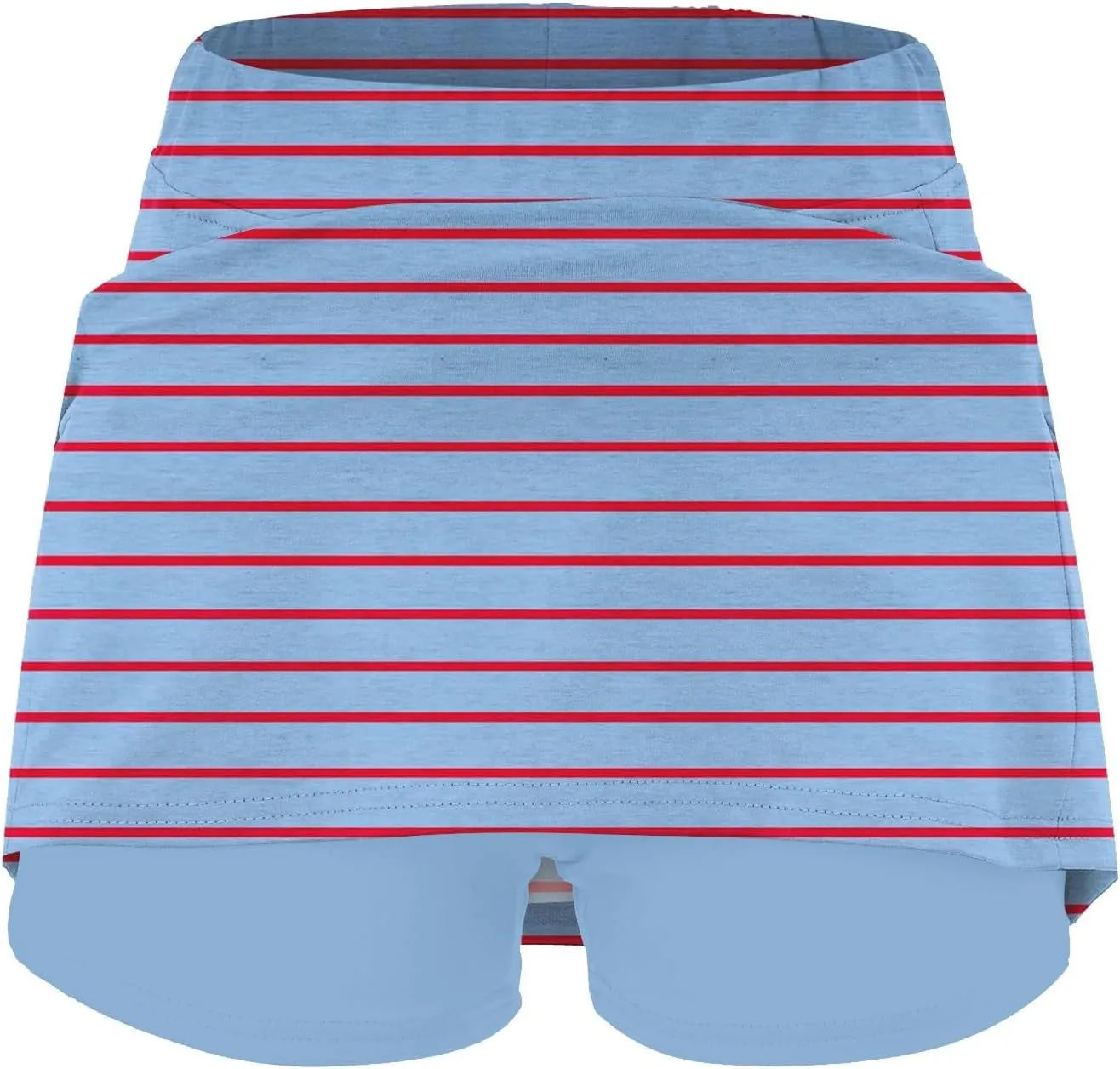 High Waisted Golf Skirts for Woman Casual Workout Tennis Mini Skirt Side Pockets Solid Summer Athletic Running Shorts Skorts
