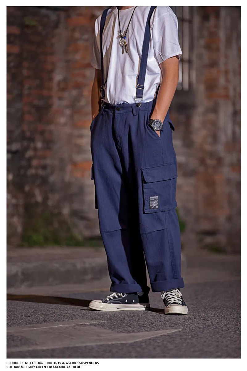 Japanese Loose Fit Overalls
