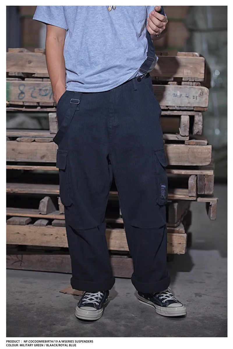 Japanese Loose Fit Overalls