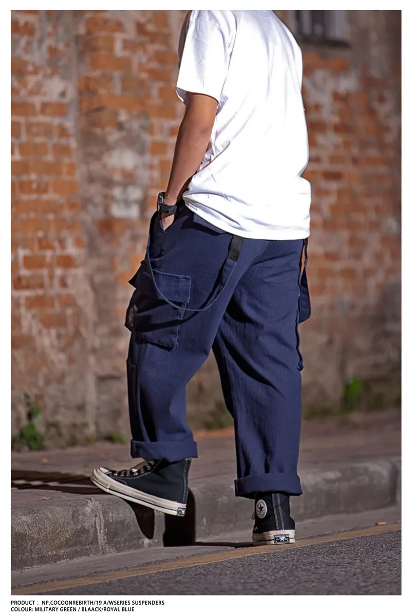 Japanese Loose Fit Overalls