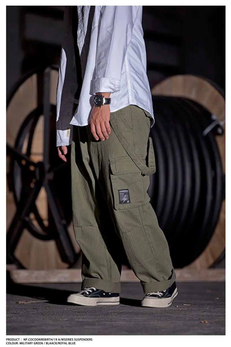 Japanese Loose Fit Overalls