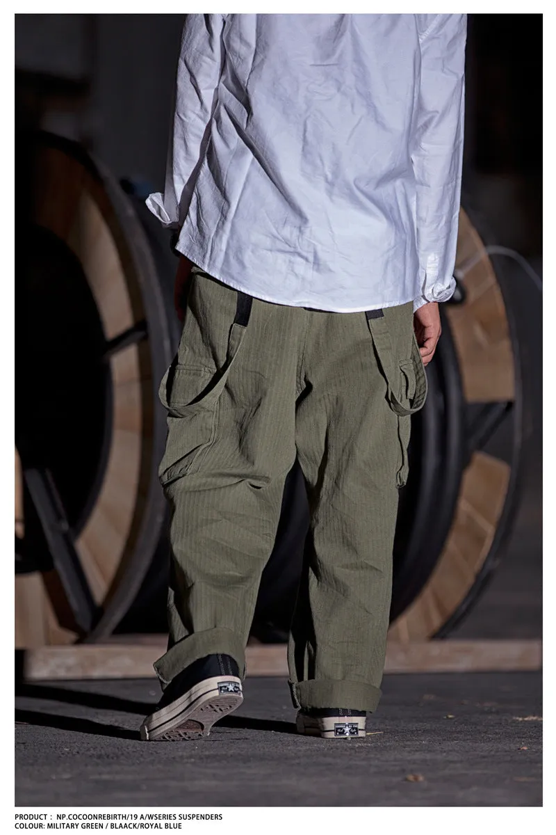 Japanese Loose Fit Overalls