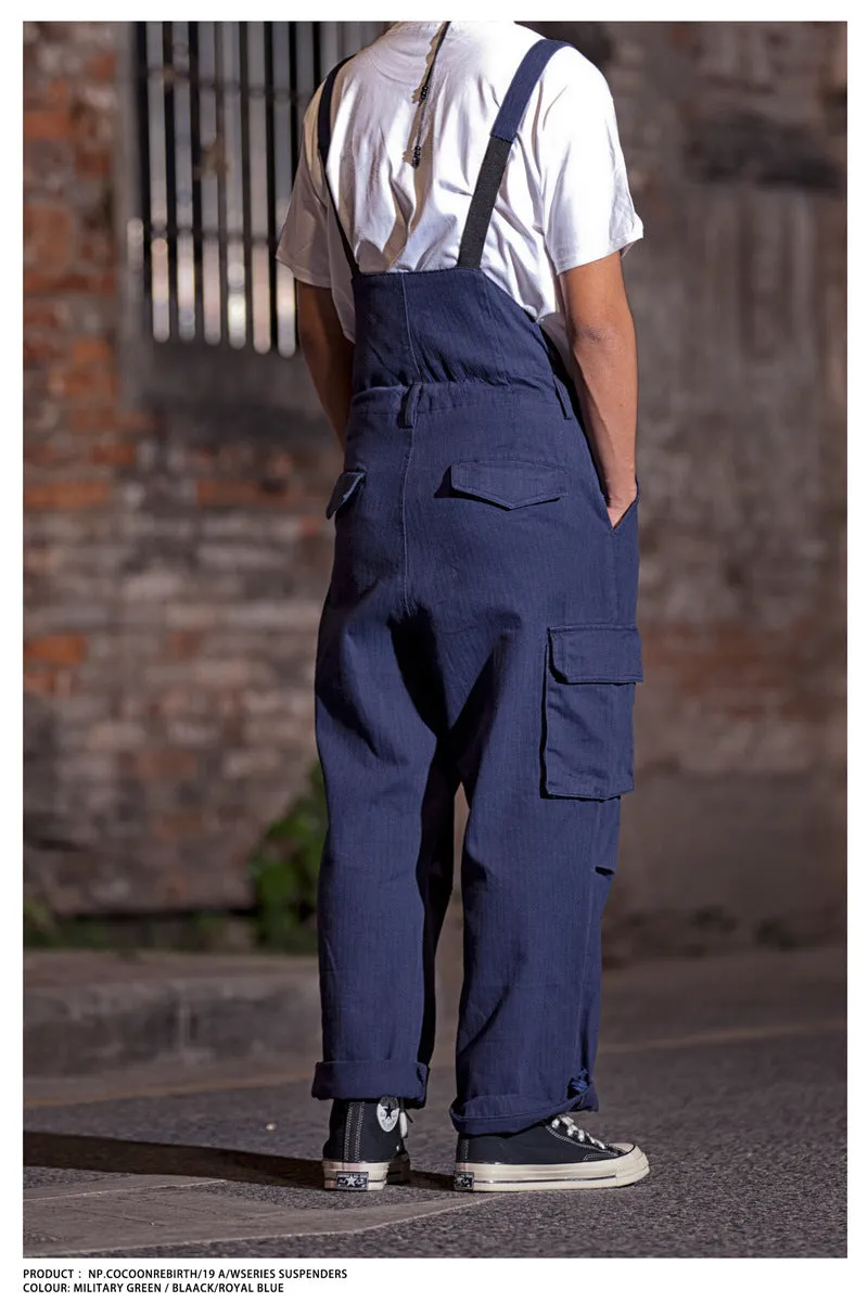 Japanese Loose Fit Overalls