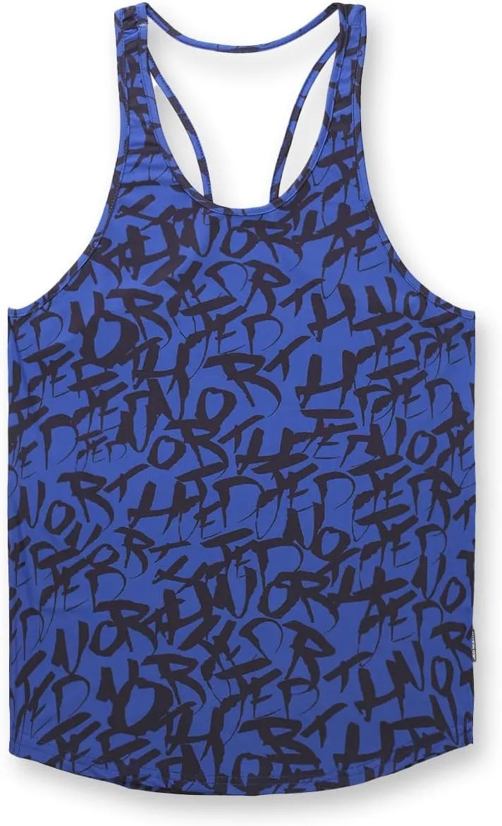 Jed North Bodybuilding Tank Top Gym Stringer Y-Back Muscle Racerback