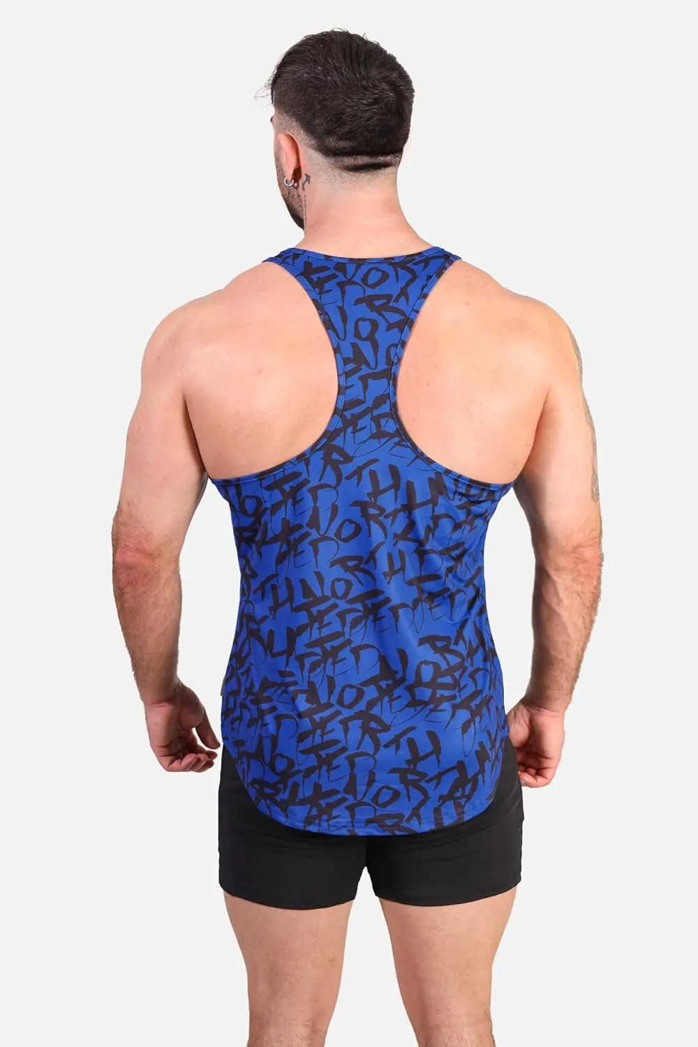 Jed North Bodybuilding Tank Top Gym Stringer Y-Back Muscle Racerback
