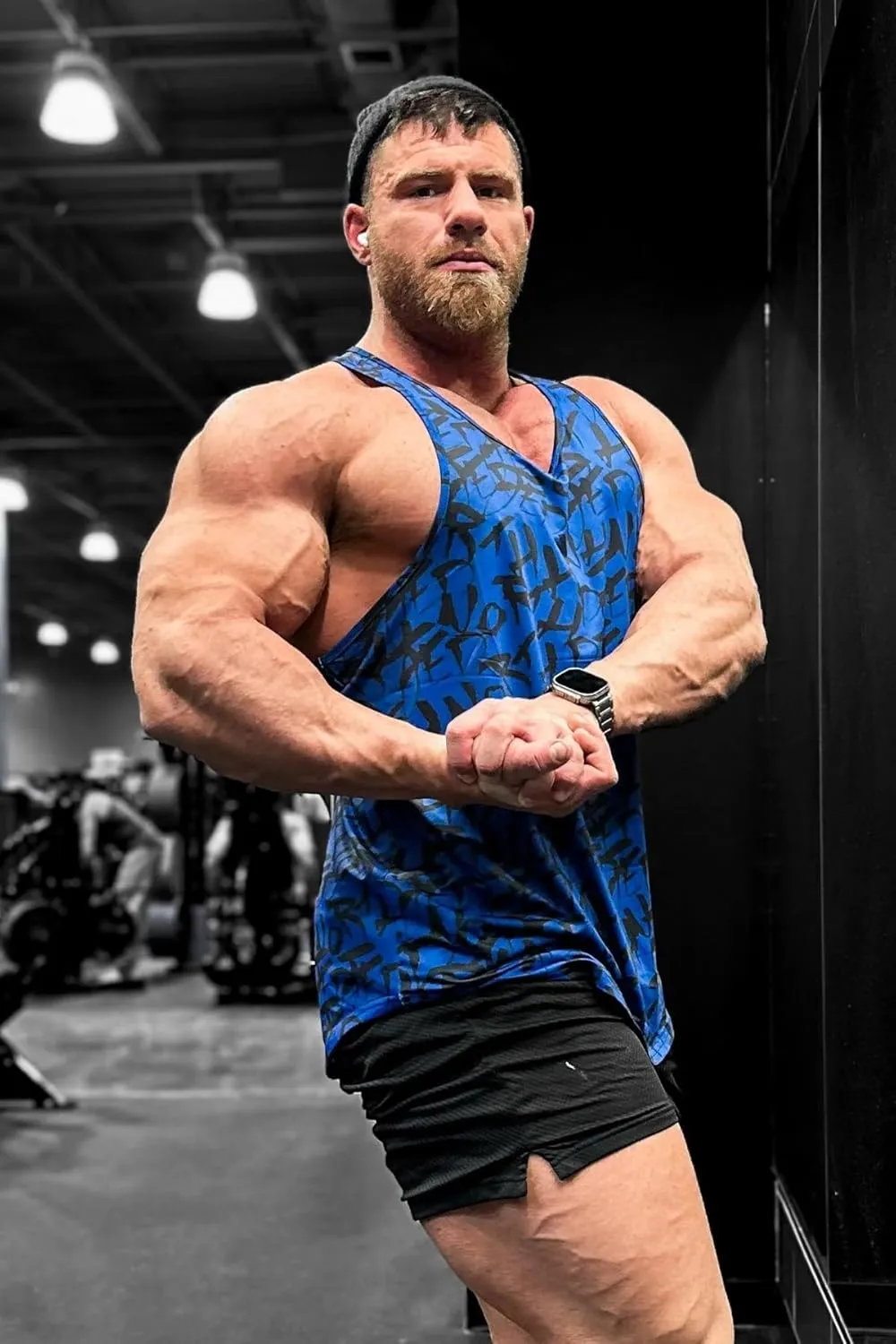 Jed North Bodybuilding Tank Top Gym Stringer Y-Back Muscle Racerback