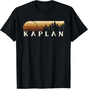 Kaplan, LA Vintage Evergreen Sunset Eighties Retro T-Shirt