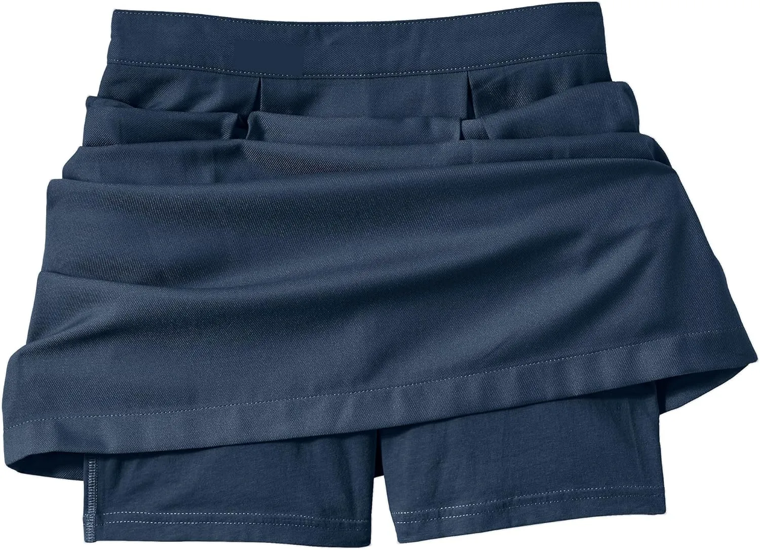 Lands' End School Uniform Women's Solid Pleated Skort Top of Knee