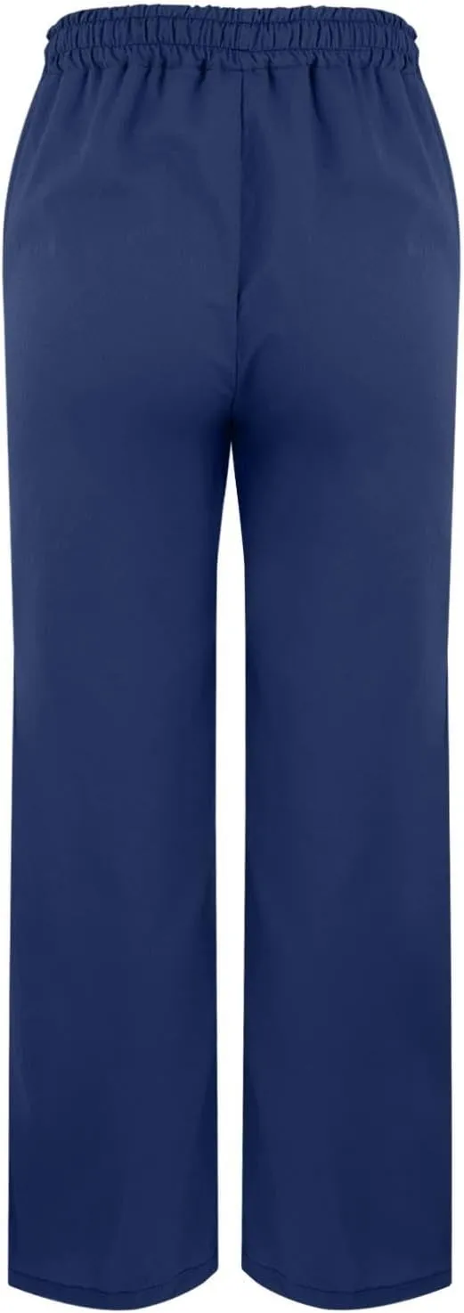 Linen Pants for Women Summer 2025 Elastic Waist Straight Leg Lightweight Pants Vacation Beach Casual Trendy Trousers