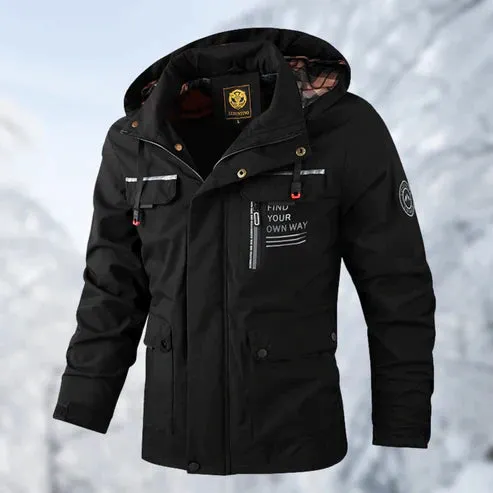 Martin | Mens Waterproof Winter Hooded Jacket