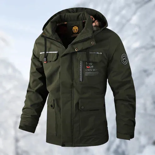 Martin | Mens Waterproof Winter Hooded Jacket