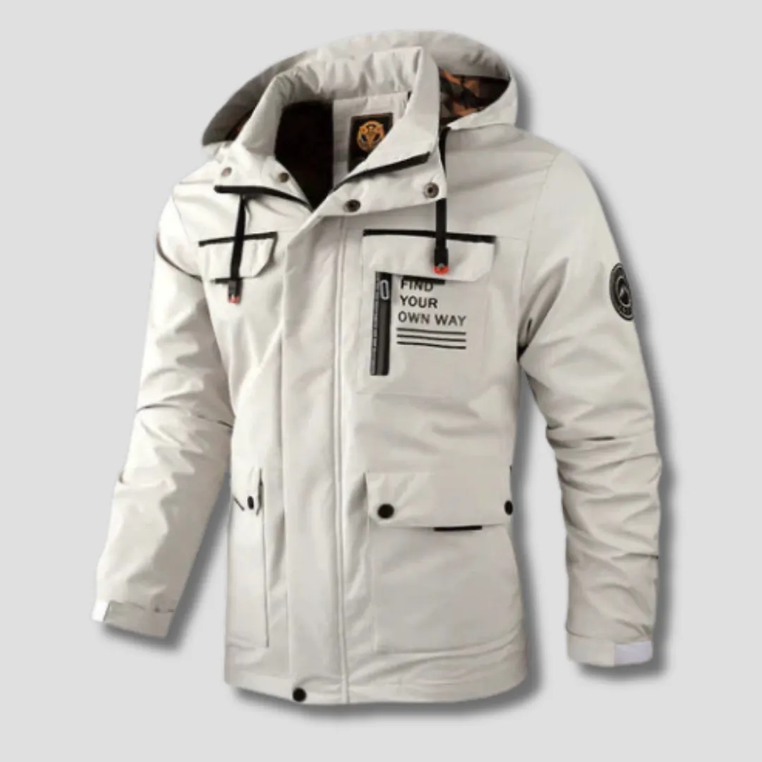 Martin | Mens Waterproof Winter Hooded Jacket