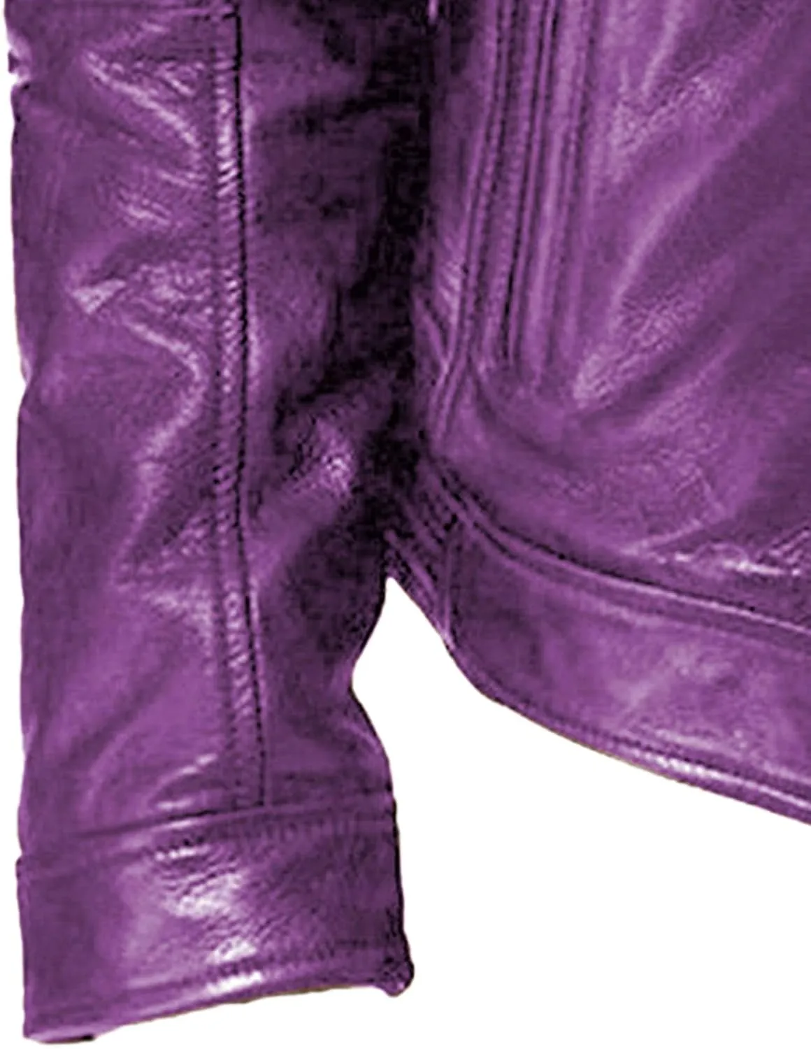 Men Leather Motorcycle Jacket Stand Collar Faux Leather Jackets Zip-Up Slim Fit Biker Coat
