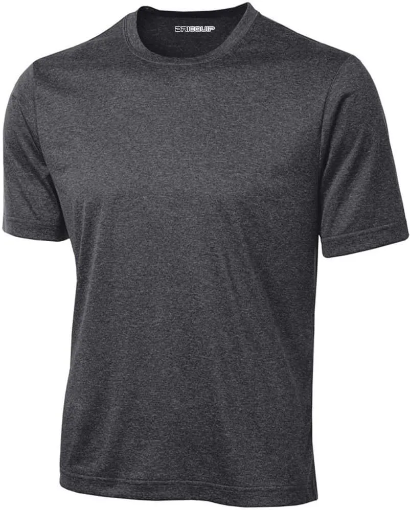 Mens Athletic Dry-Fit Performance Short Sleeve T-Shirt