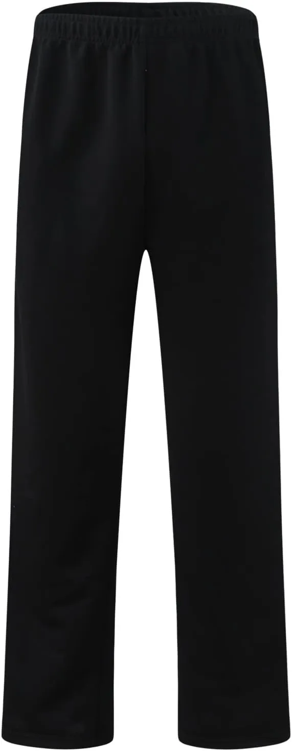 Men's Linen Harem Pants, Casual Loose Drawstring Elastic Waist Sweatpant, Outdoor Baggy Hiking Jogger Trousers Pockets