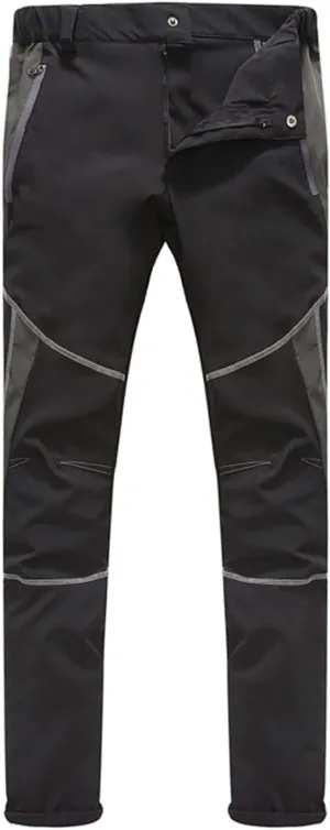 Pants For Men Mens Trendy Waterproof Pants Splice Windproof Trousers Softshell Outdoor Hiking Trousers Cargo Pants