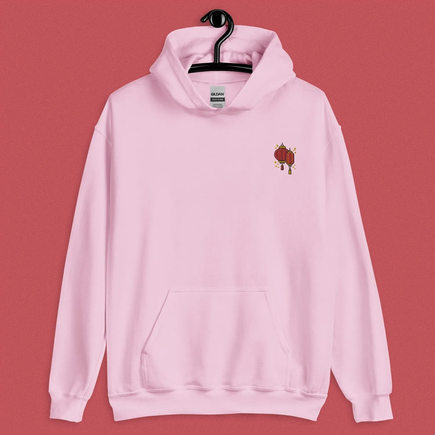 Paper Lantern Embroidered Hoodie
